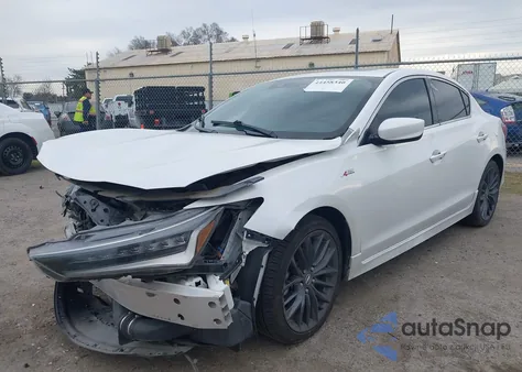 2021 Acura Ilx Premium A-Spec Packages/Technology A-Spec Packages z USA, uszkodzony, nr VIN 19UDE2F83MA009174